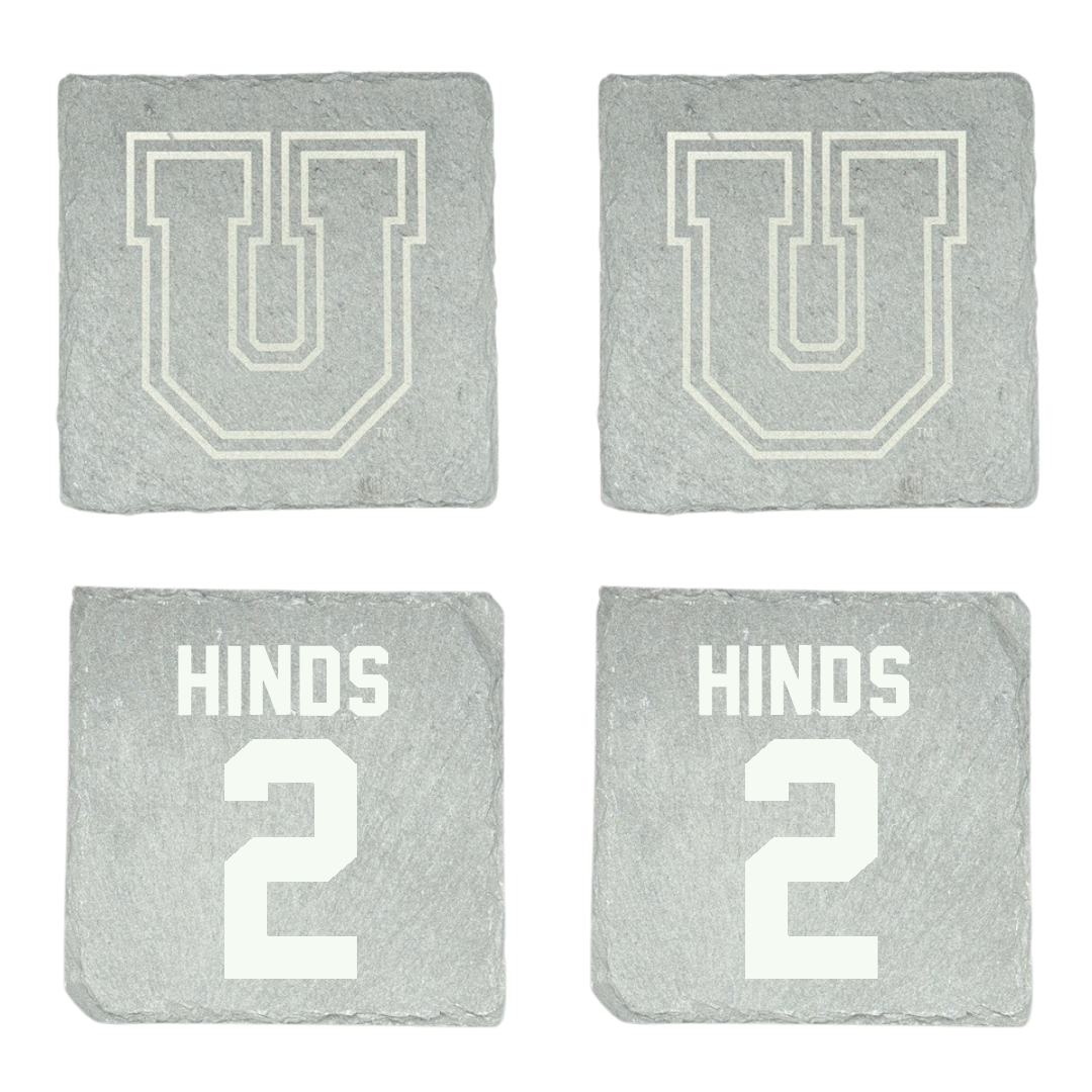 Union College Football Stone Coaster (4 Pack)  - #2 Dwayne Hinds