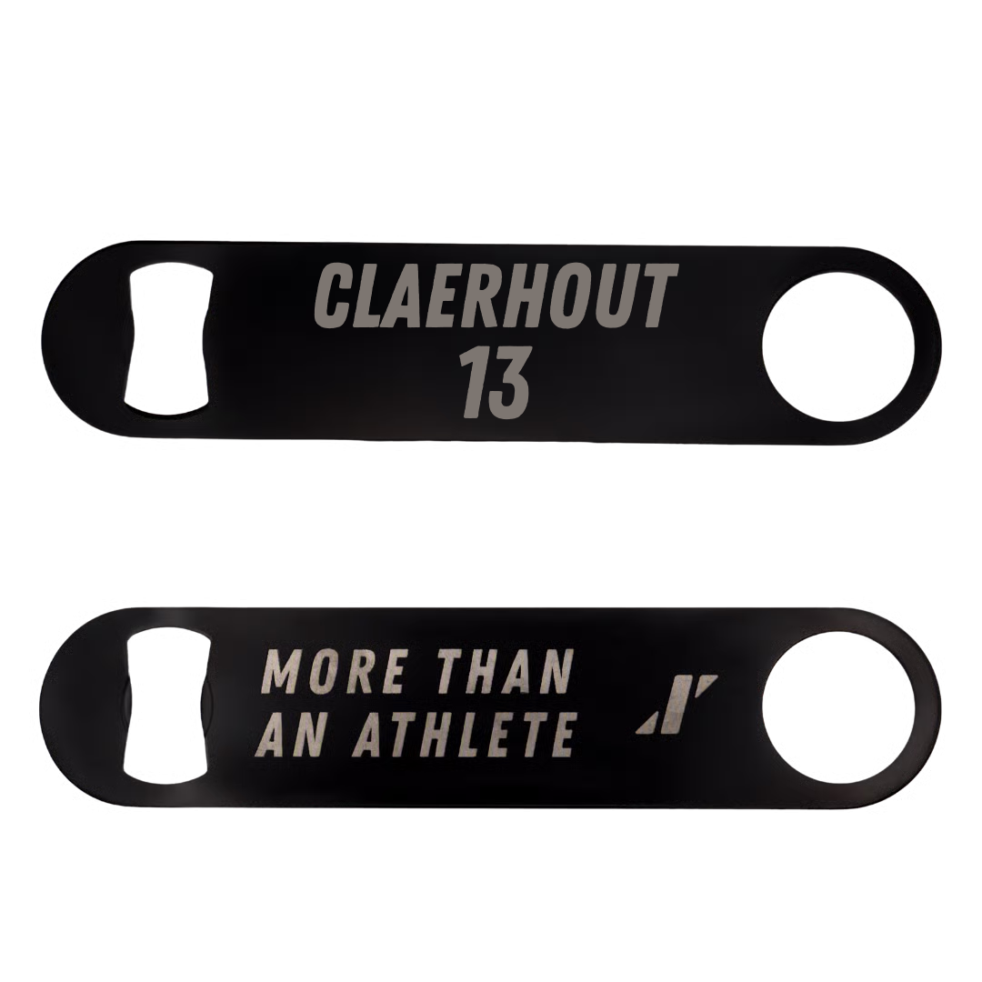 Softball Black Bottle Opener - #13 Megan Claerhout