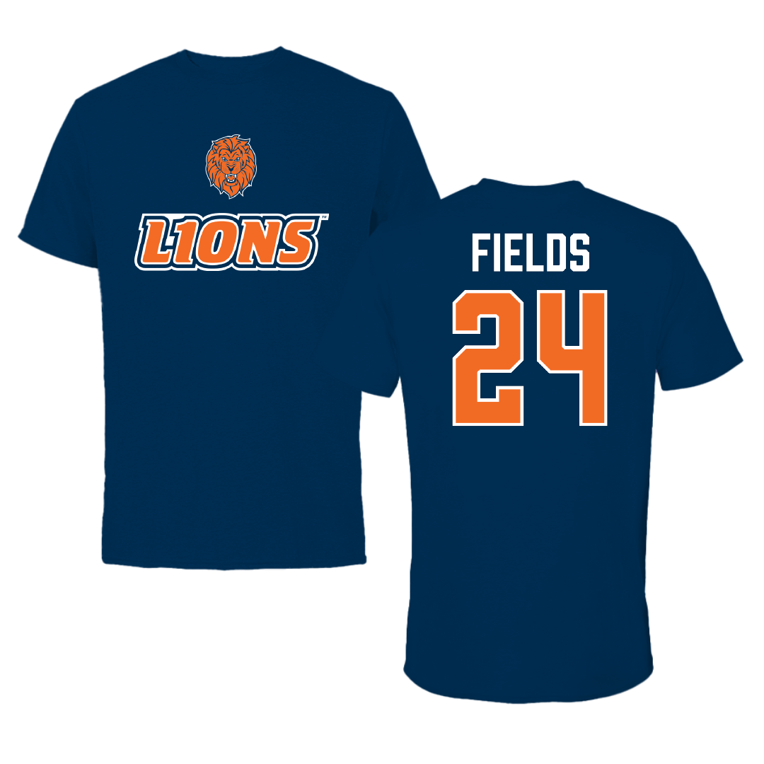 Lincoln University (Pennsylvania) Basketball (M) Navy General Performance Tee - #24 Tyleek Fields