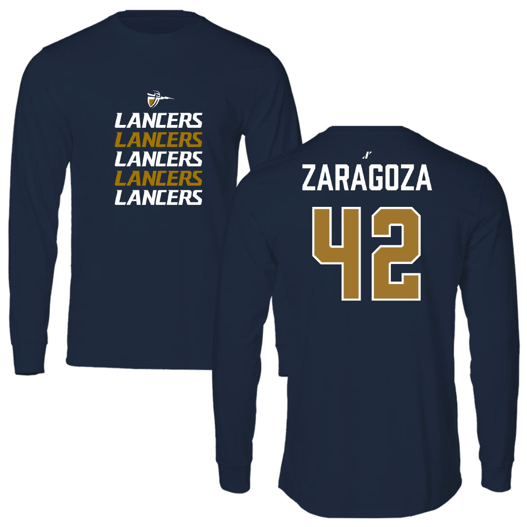 California Baptist University Stunt Navy General Long Sleeve - #42 Kate Zaragoza