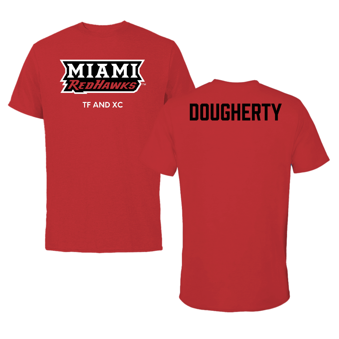 Miami University (Ohio) TF and XC Red Tee - Maggie Dougherty