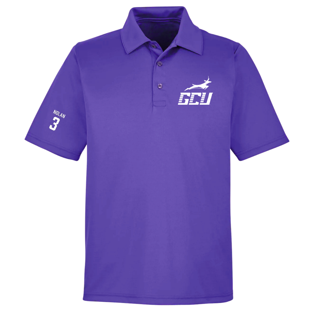 Grand Canyon University Softball Purple Polo - #3 Mackenzie Nolan