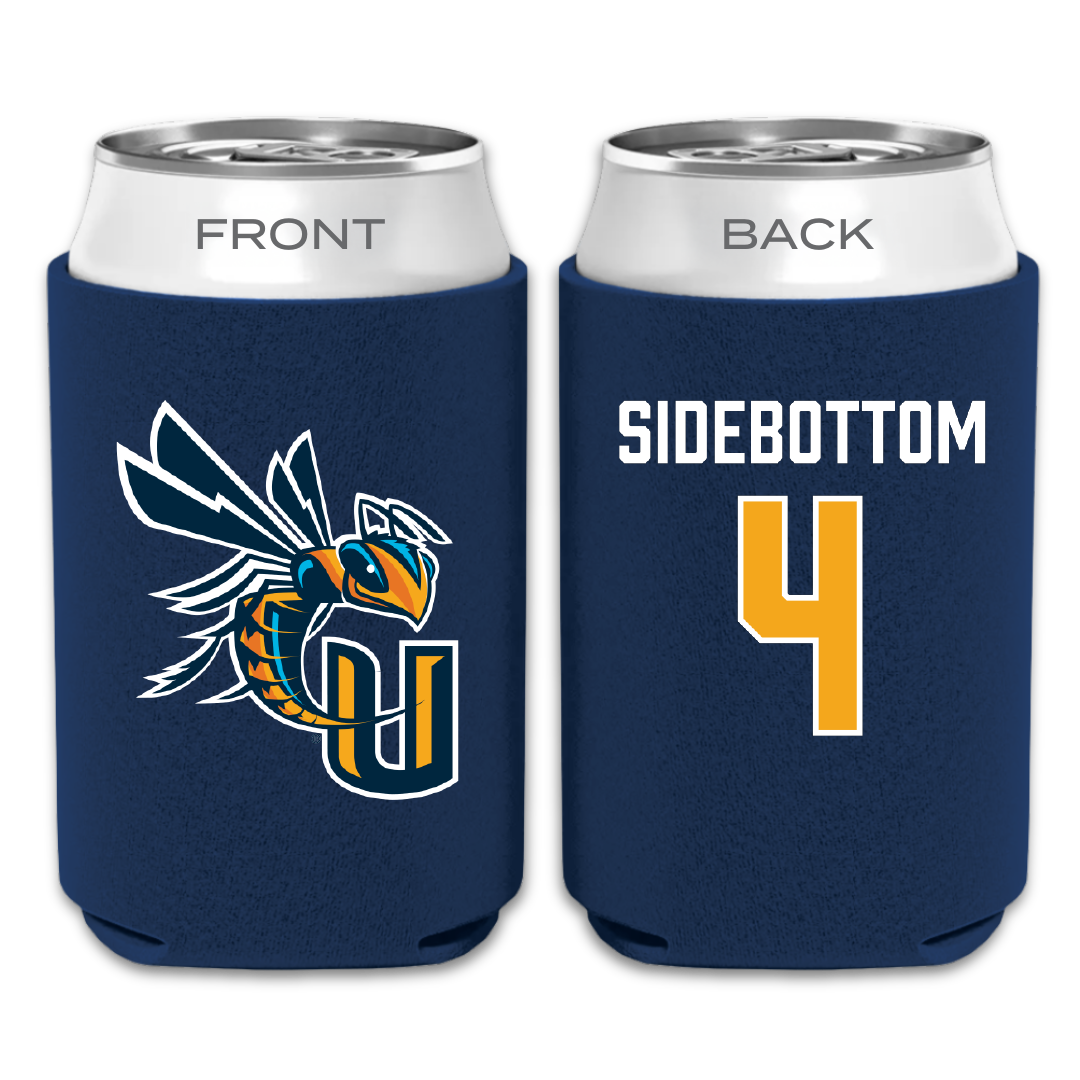 Cedarville University Softball Navy Can Cooler - #4 Macy Sidebottom