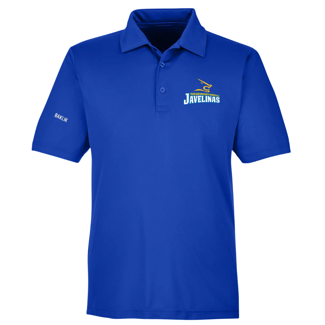 Texas A&M University-Kingsville TF and XC Blue Polo - Payton Baklik