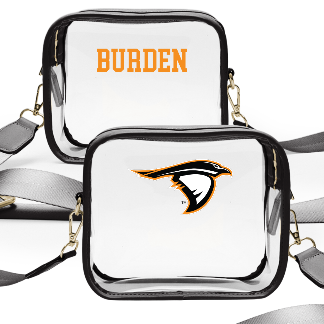 Anderson University (Indiana) Golf (W) Black Clear Stadium Bag - Abbie Burden