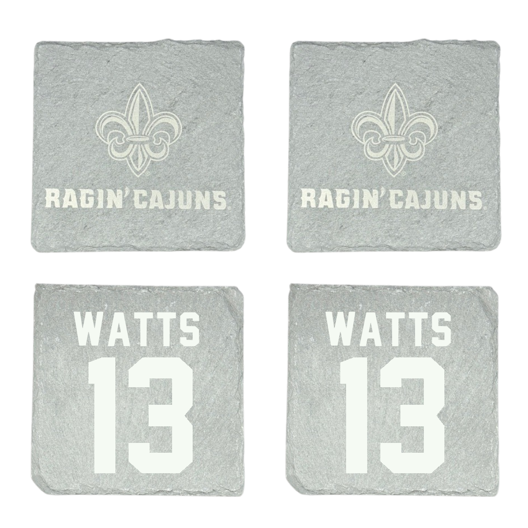 University of Louisiana at Lafayette Softball Stone Coaster (4 Pack)  - #13 Miki Watts