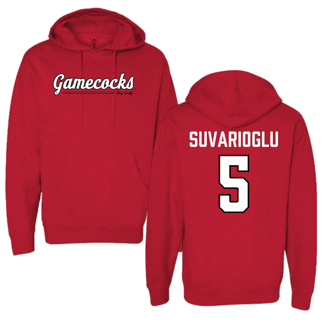 Jacksonville State University Volleyball Red General Hoodie - #5 Karya Suvarioglu