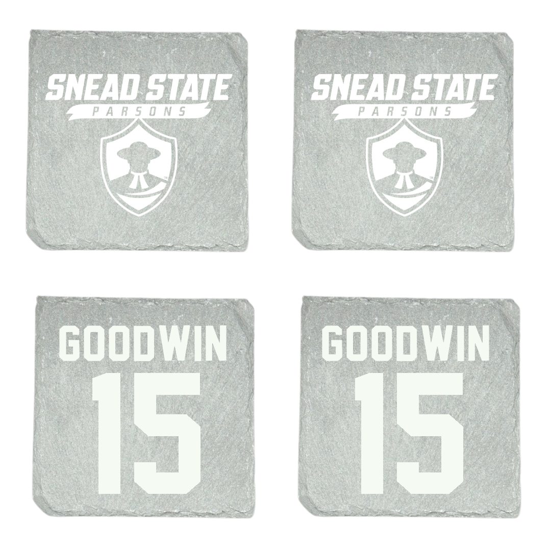Snead State Community College Baseball Stone Coaster (4 Pack)  - #15 Aiden Goodwin