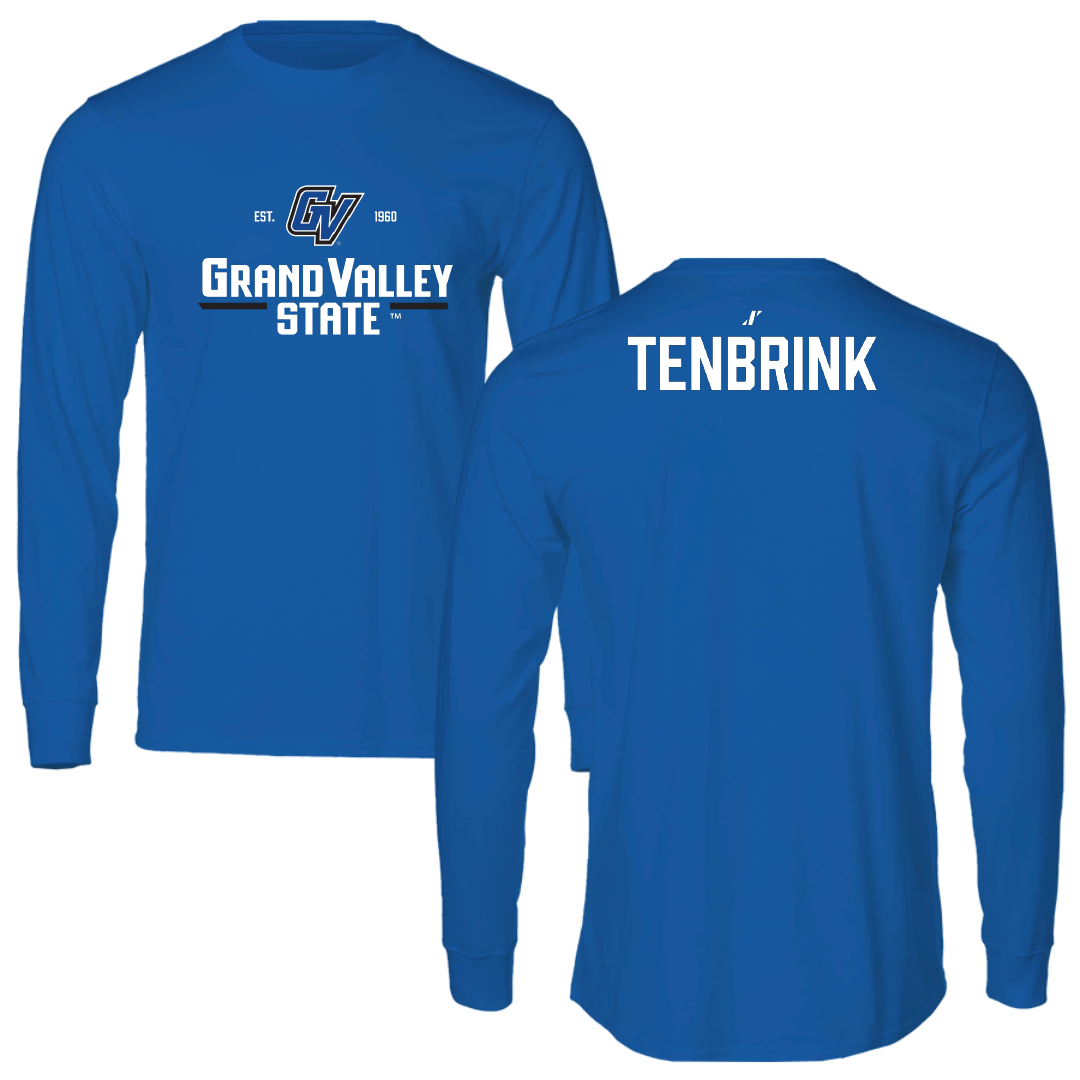 Grand Valley State University Cheer Blue General Long Sleeve - Tyann TenBrink