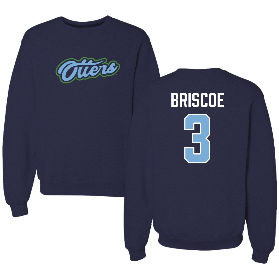 Cal State Monterey Bay Basketball Navy Crewneck - #3 Ariya Briscoe