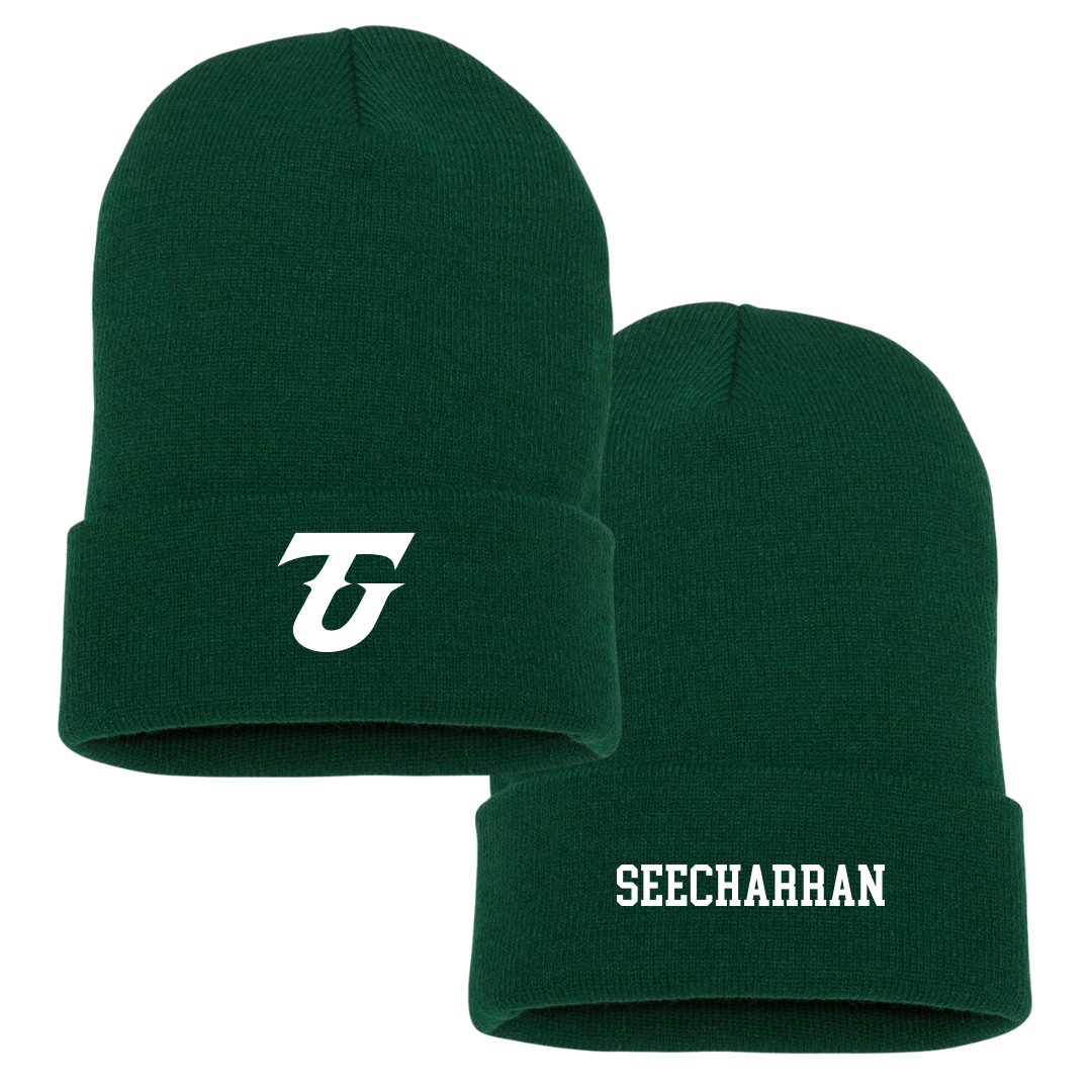 Tiffin University Soccer (M) University Green Beanie - Jamal Seecharran