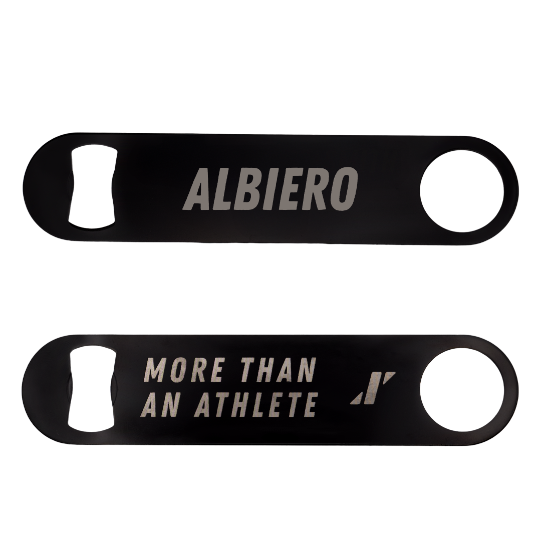 Adelphi University Tennis Black Bottle Opener - Andrea Albiero