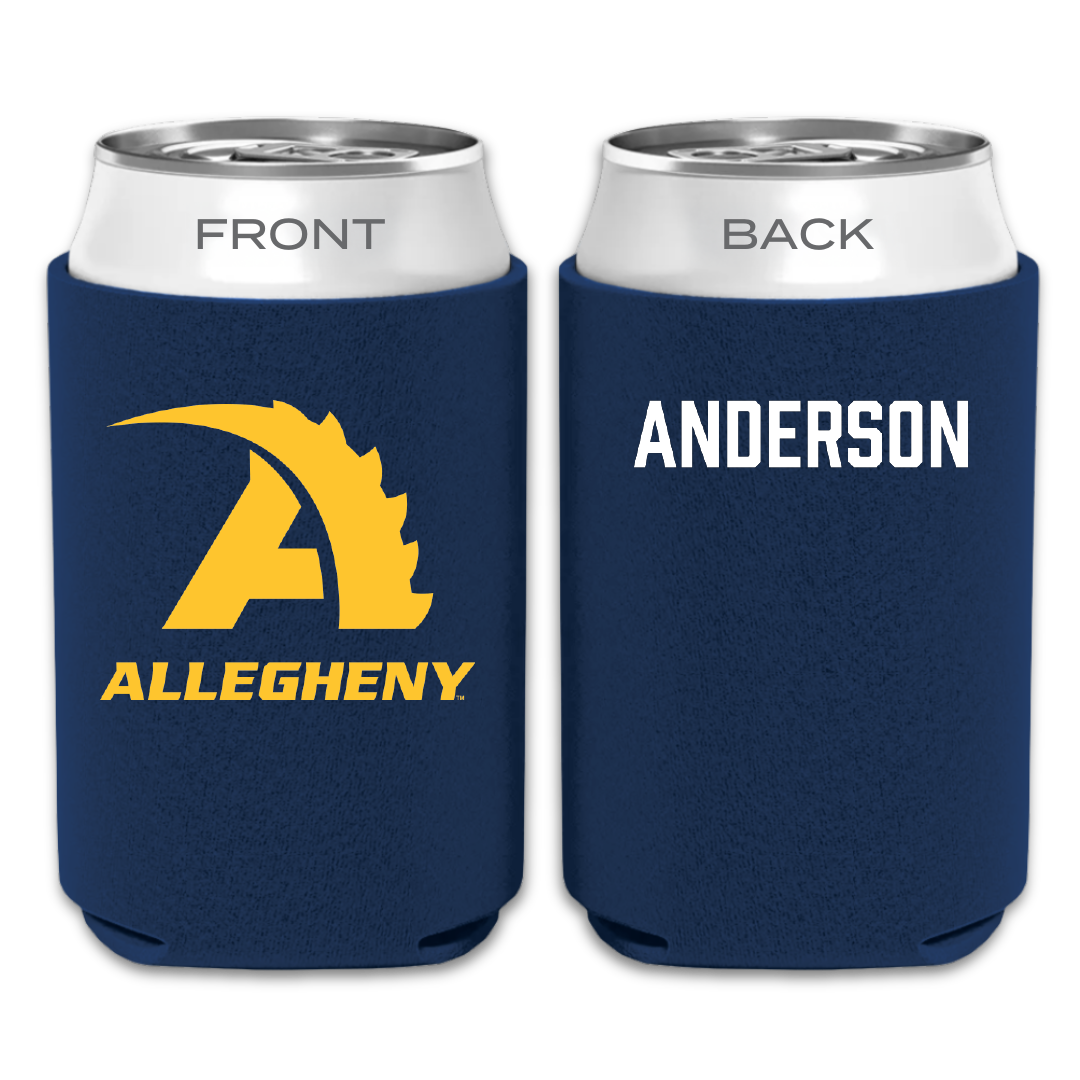 Allegheny College TF and XC Navy Can Cooler - Jordan Anderson