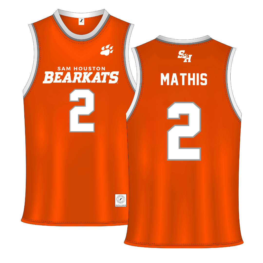 Sam Houston State University Orange Basketball Jersey - #2 Tianna Mathis