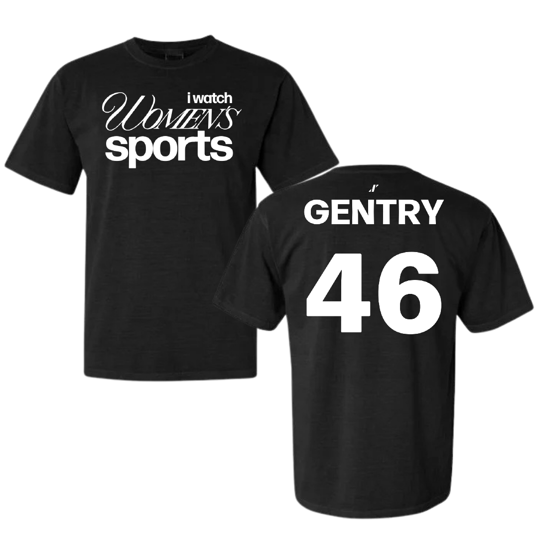 Acrobatics Tumbling Black WHM Comfort Colors Tee - #46 Maya Gentry