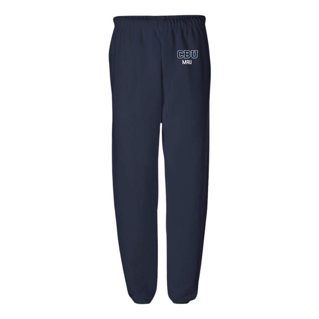 California Baptist University Soccer (W) Navy Sweatpants - #11 Nikki Mau