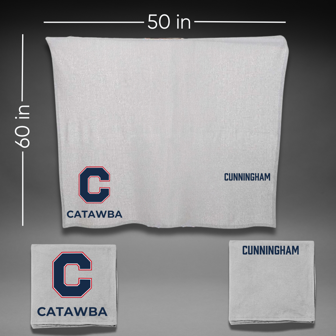 Catawba College TF and XC Gray Blanket - Chase Cunningham