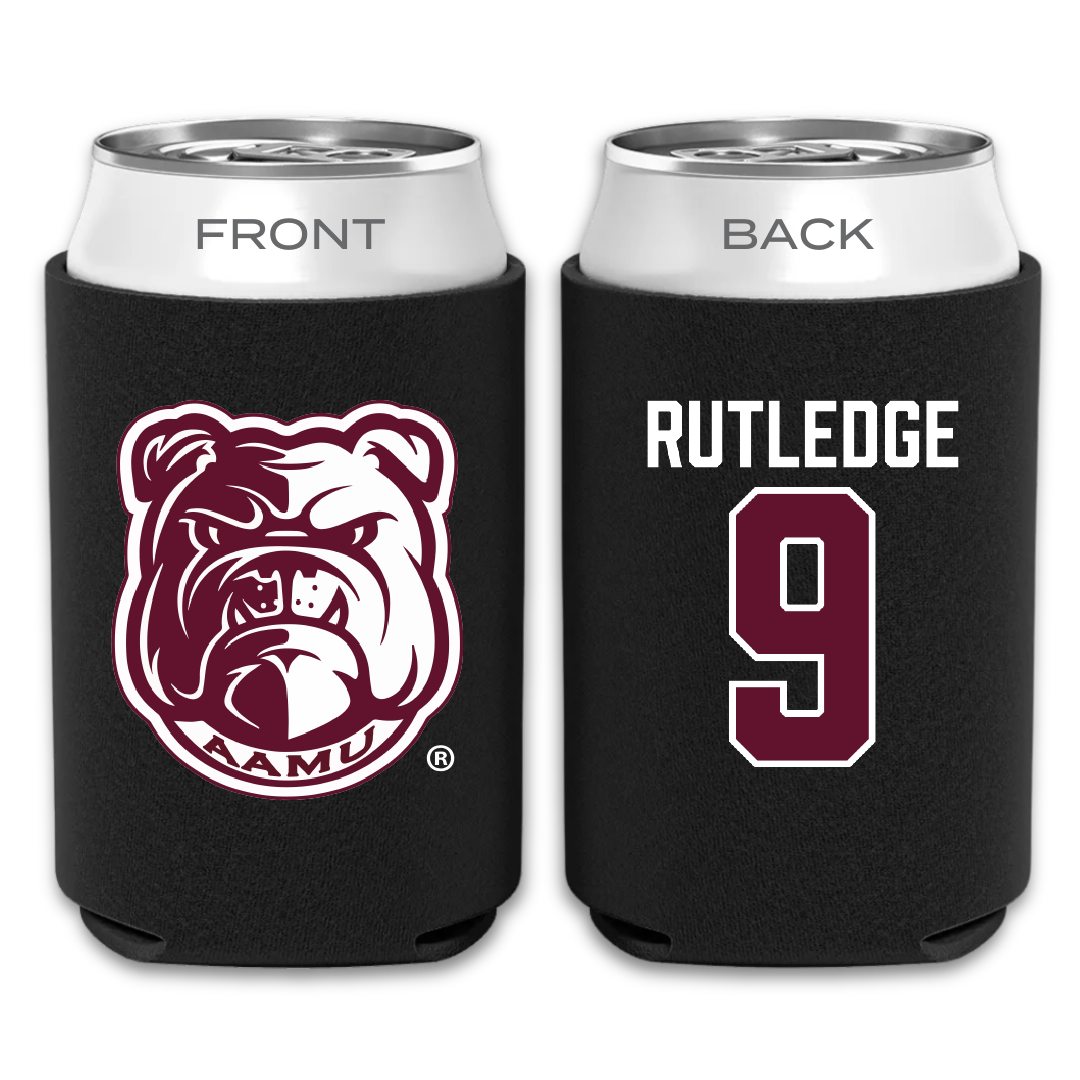 Alabama A&M University Baseball Black Can Cooler - #9 Trey Rutledge