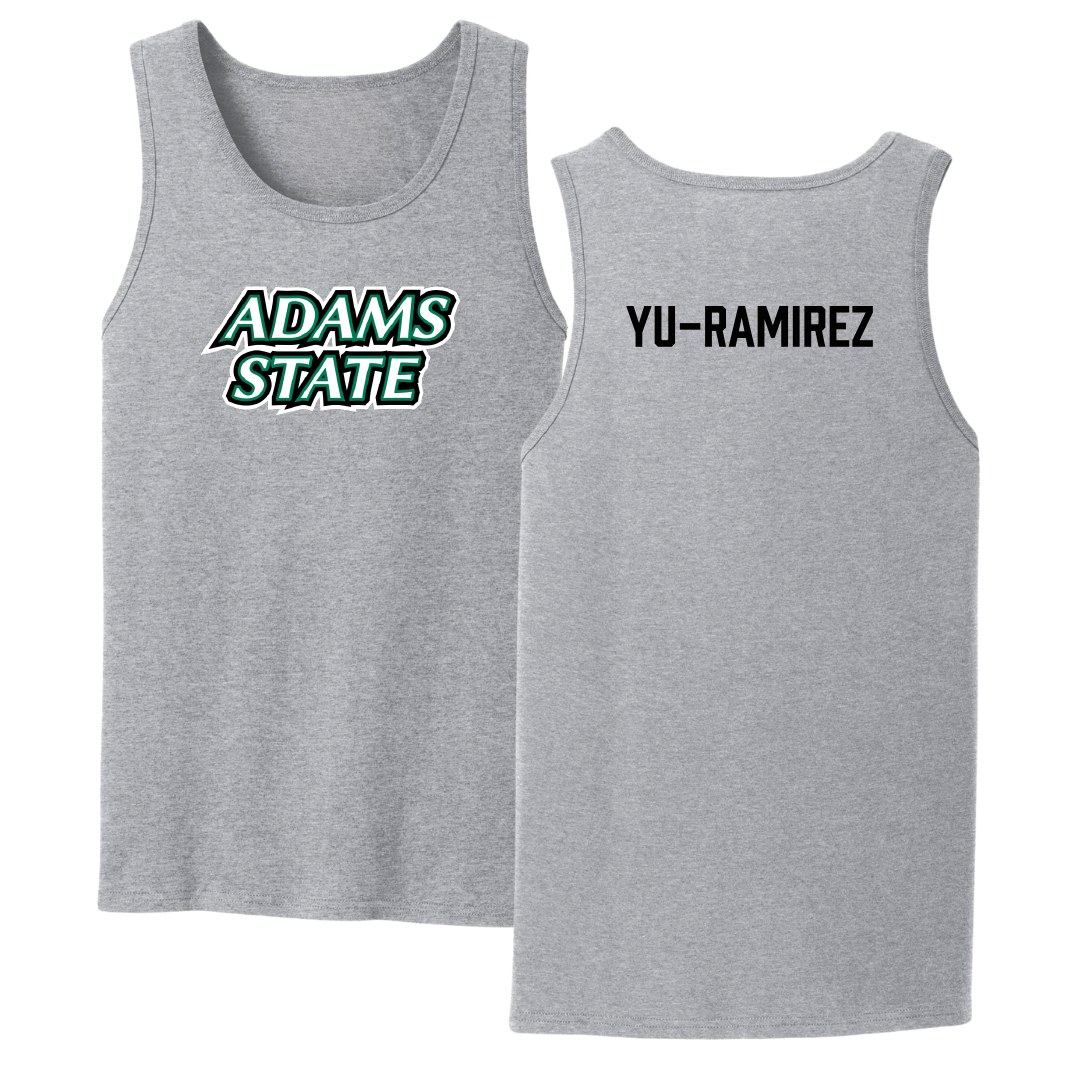 Adams State University Wrestling Sport Gray Tank Top - Amada Yu-Ramirez