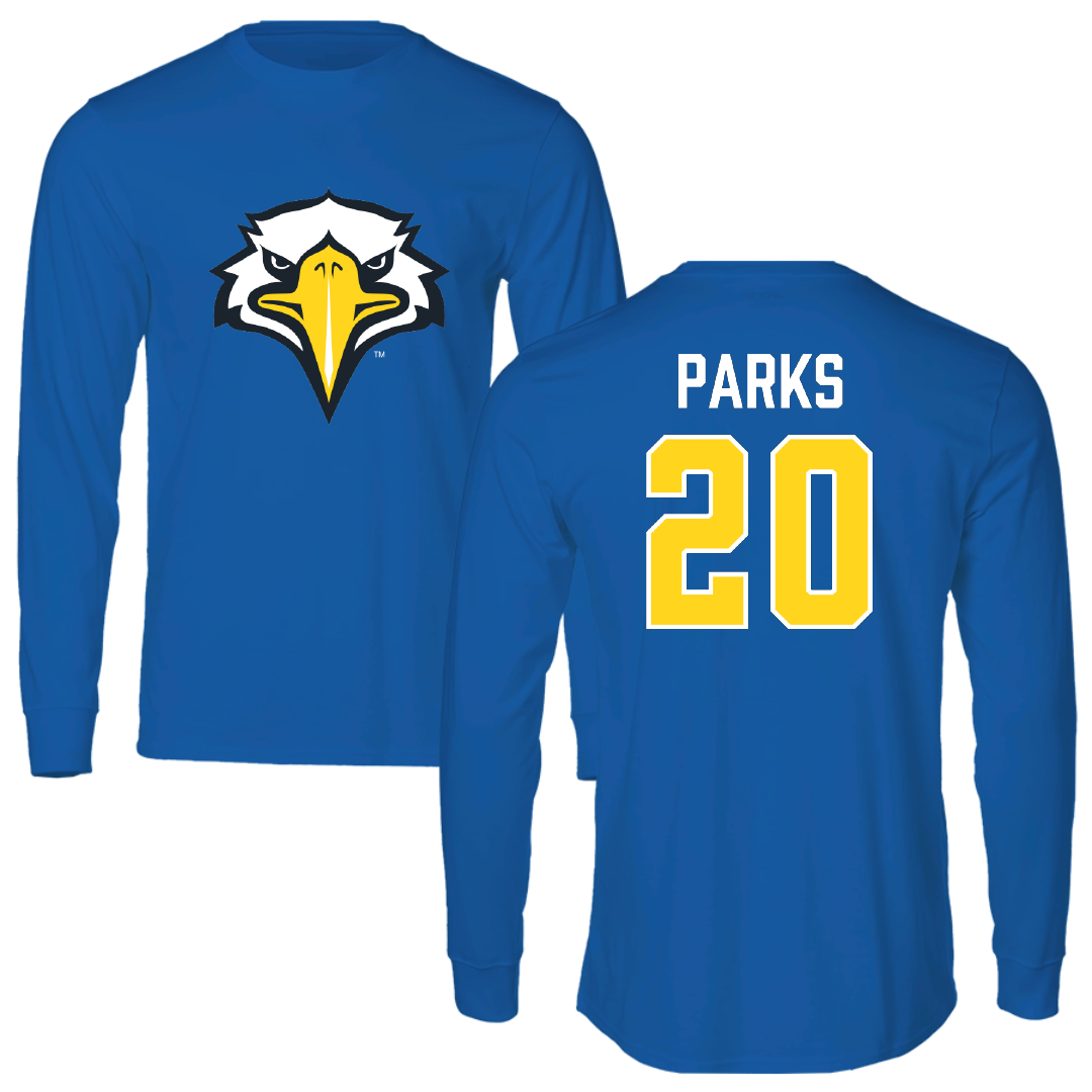 Morehead State University Softball Blue Performance Long Sleeve - #20 Alivia Parks