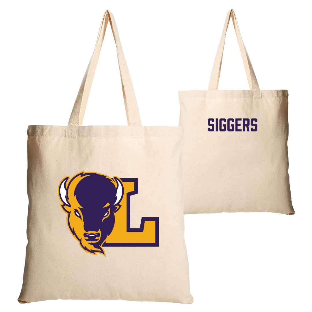 Lipscomb University TF and XC Tan Canvas Tote Bag - Aiyah Siggers