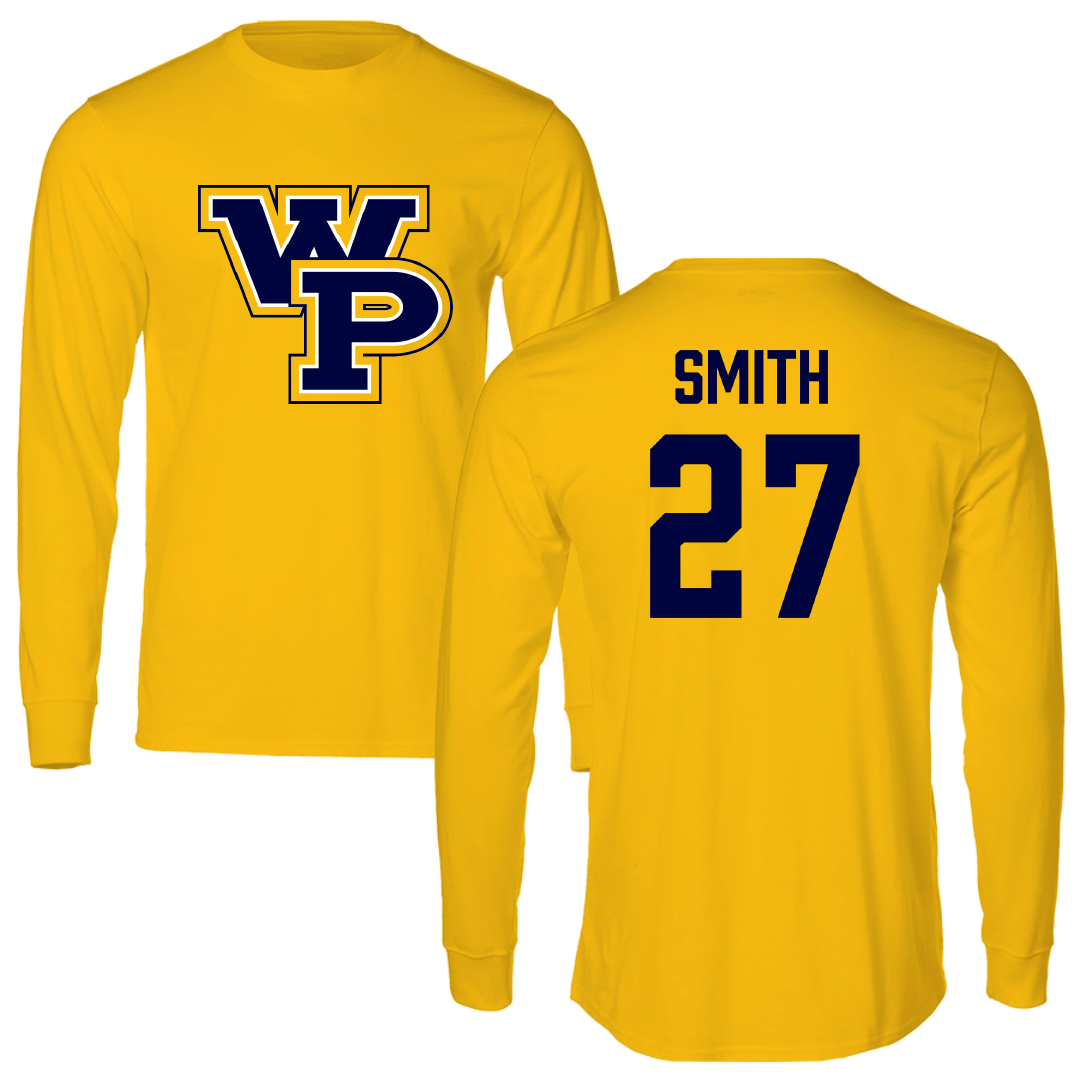 William Penn University Lacrosse (M) Gold Performance Long Sleeve - #27 Tyler Smith
