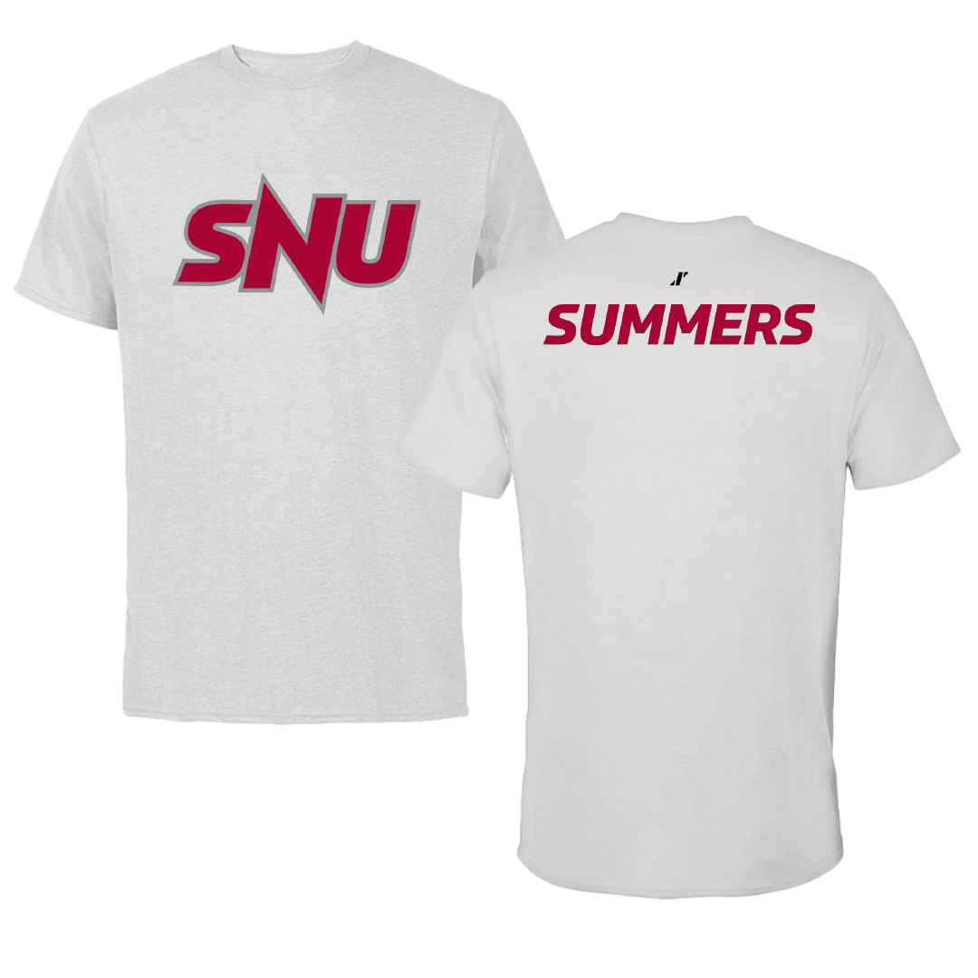 Southern Nazarene University Soccer (M) Light Gray Performance Tee - Tanner Summers