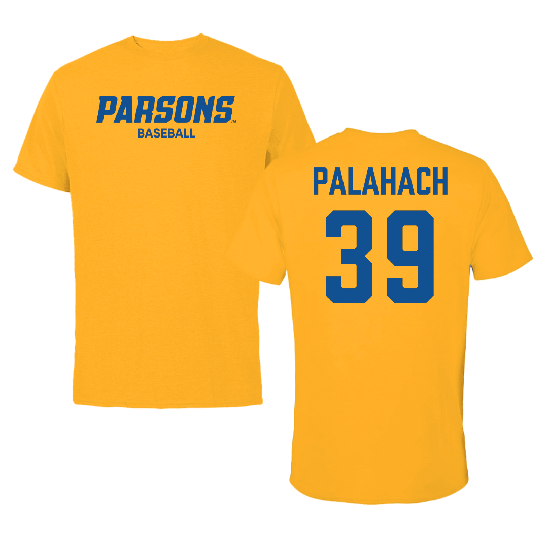 Snead State Community College Baseball Gold Performance Tee - #39 Cam Palahach