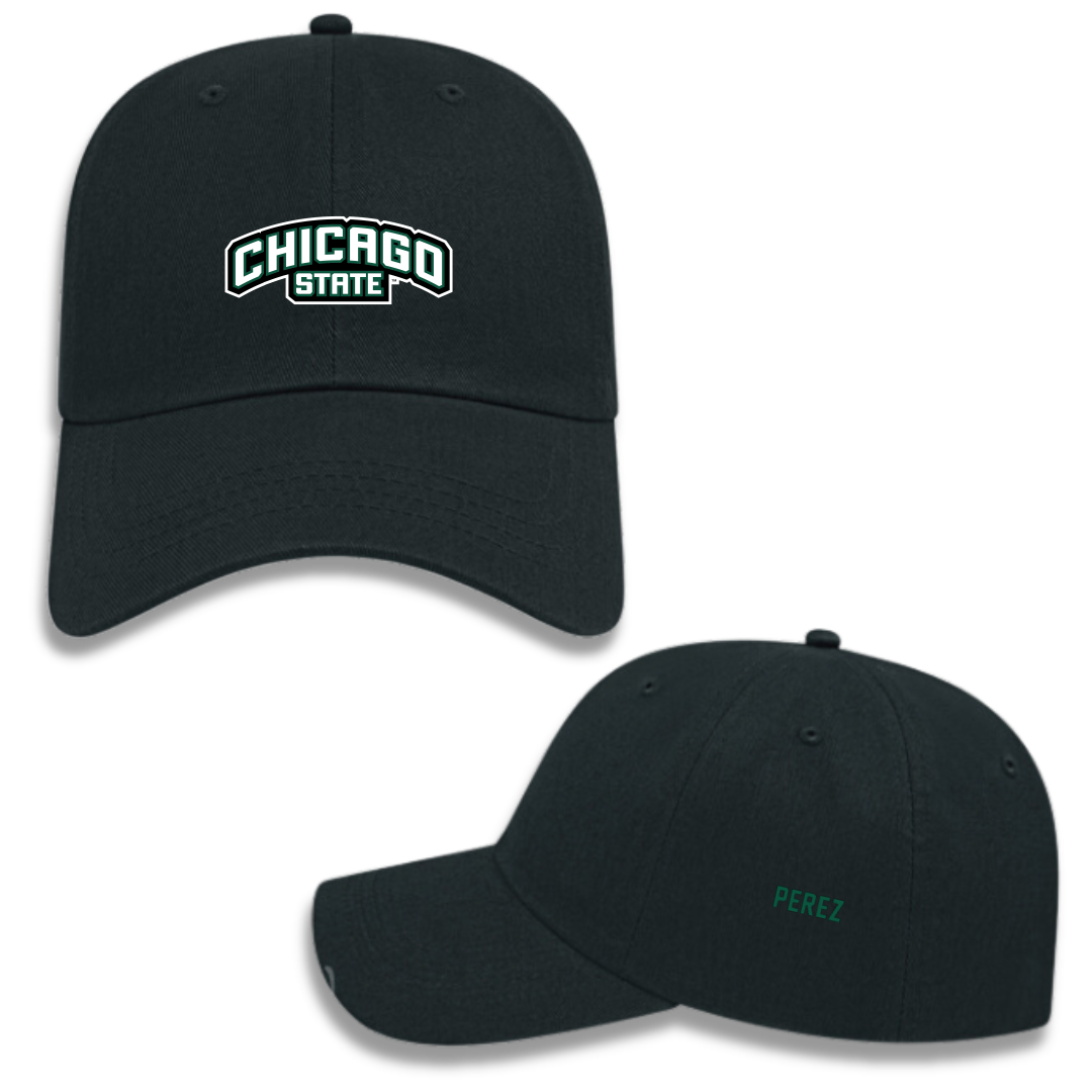 Chicago State University Golf (W) Black Hat - Begoña Perez