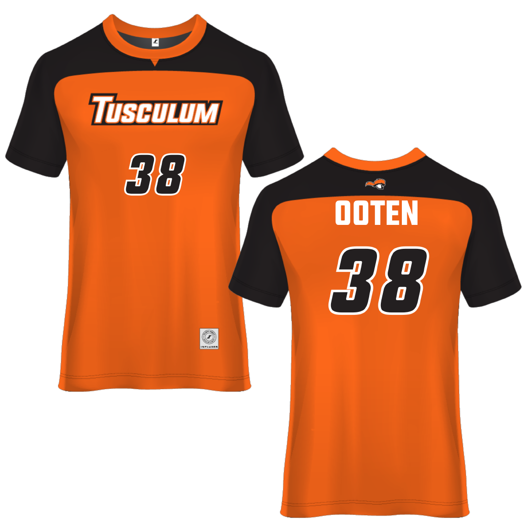 Tusculum University Orange Soccer Jersey - #38 Bree Ooten