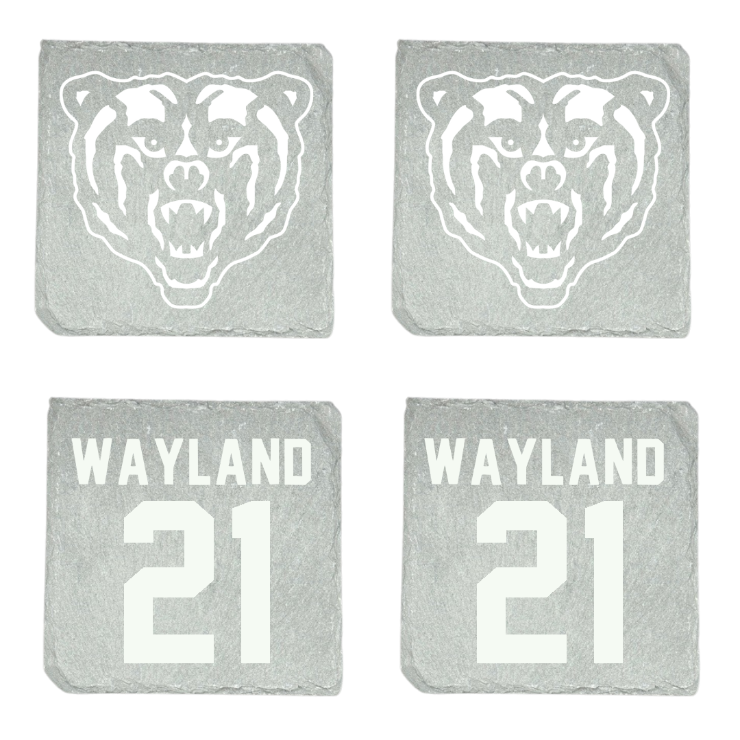 Mercer University Softball Stone Coaster (4 Pack)  - #21 Meredith Wayland