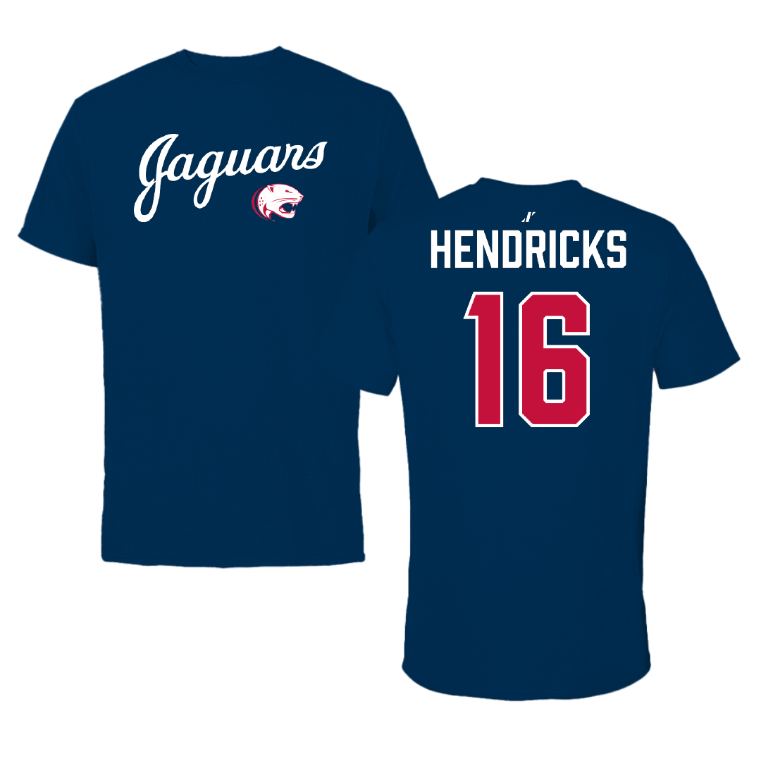 University of South Alabama Baseball Navy General Tee - #16 Bryce Hendricks