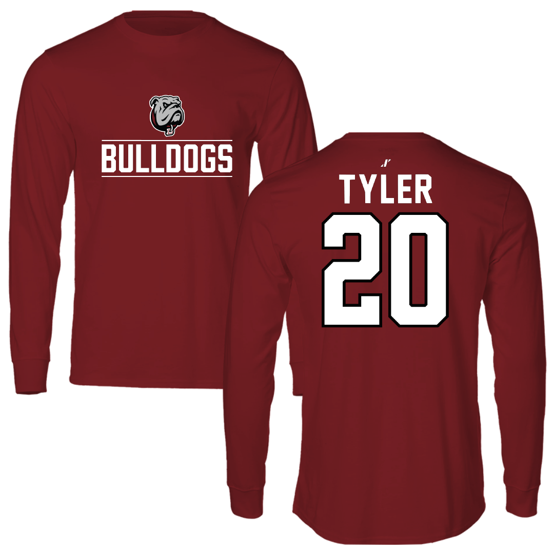 Dean College Soccer Cardinal General Long Sleeve - #20 Clay Tyler