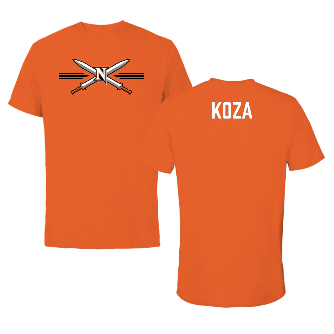Northampton Community College Baseball Orange General Performance Tee - Nolan Koza