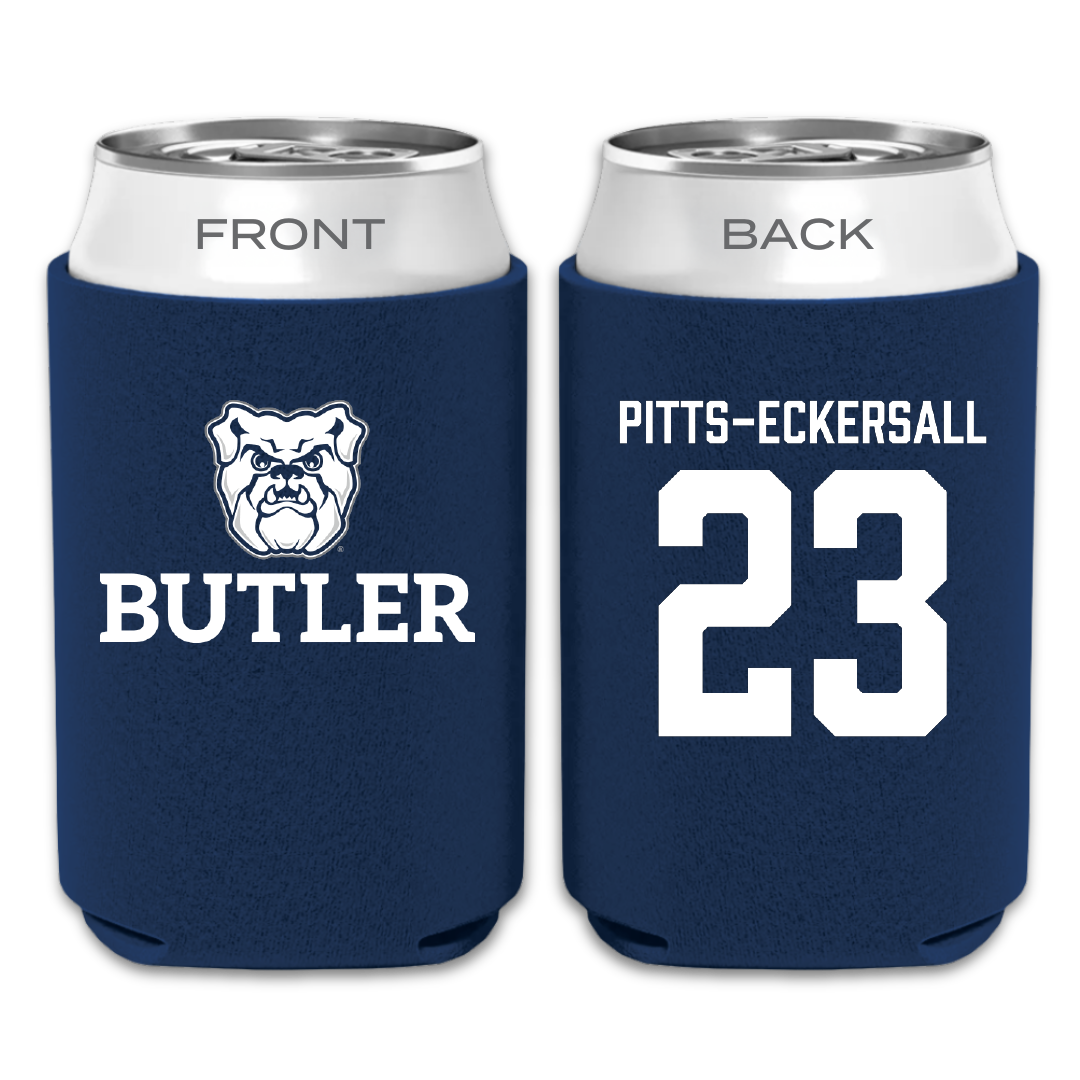 Butler University Soccer Navy Can Cooler - #23 Sam Pitts-Eckersall