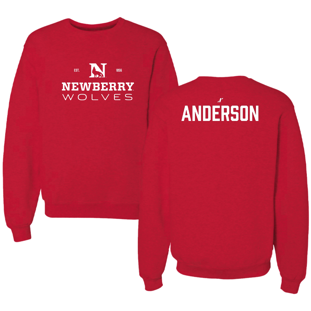 Newberry College Dancing Red General Crewneck - Gracie Anderson
