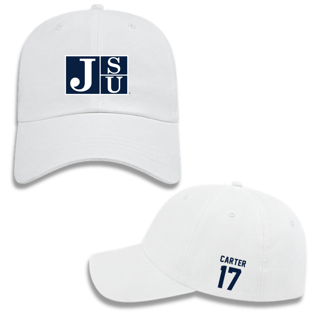 Jackson State University Volleyball (W) White Hat - #17 Kymorah Carter