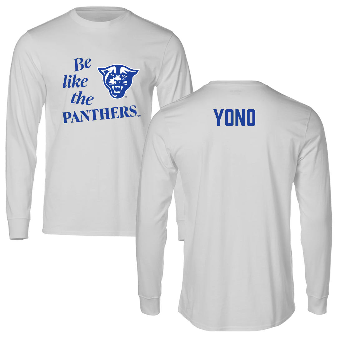Georgia State University Golf Light Gray Be Like Us Performance Long Sleeve - Sam Yono