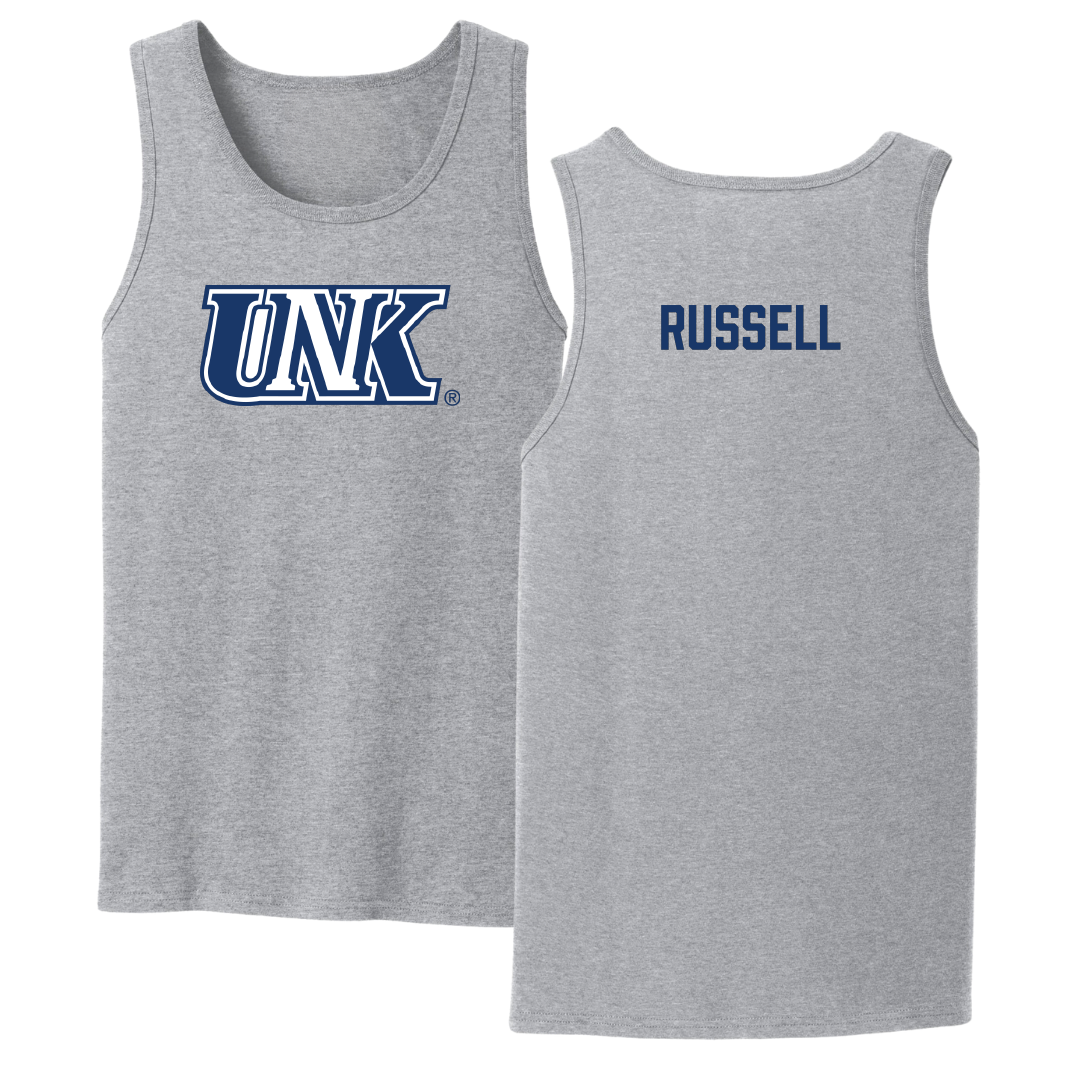 University of Nebraska at Kearney TF and XC Sport Gray Tank Top - Brianna Russell