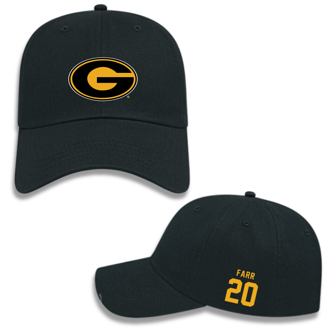 Grambling State University Soccer (W) Black Hat - #20 Kennedy Farr