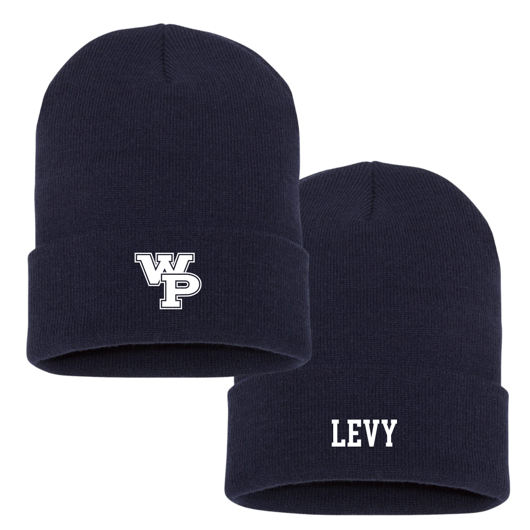 William Penn University Lacrosse (M) Navy Beanie - #3 Nate Levy