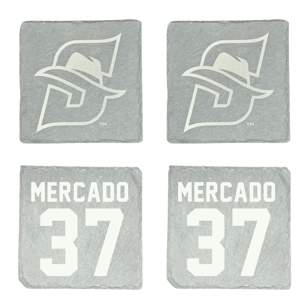 Stetson University Baseball Stone Coaster (4 Pack)  - #37 Julian Mercado
