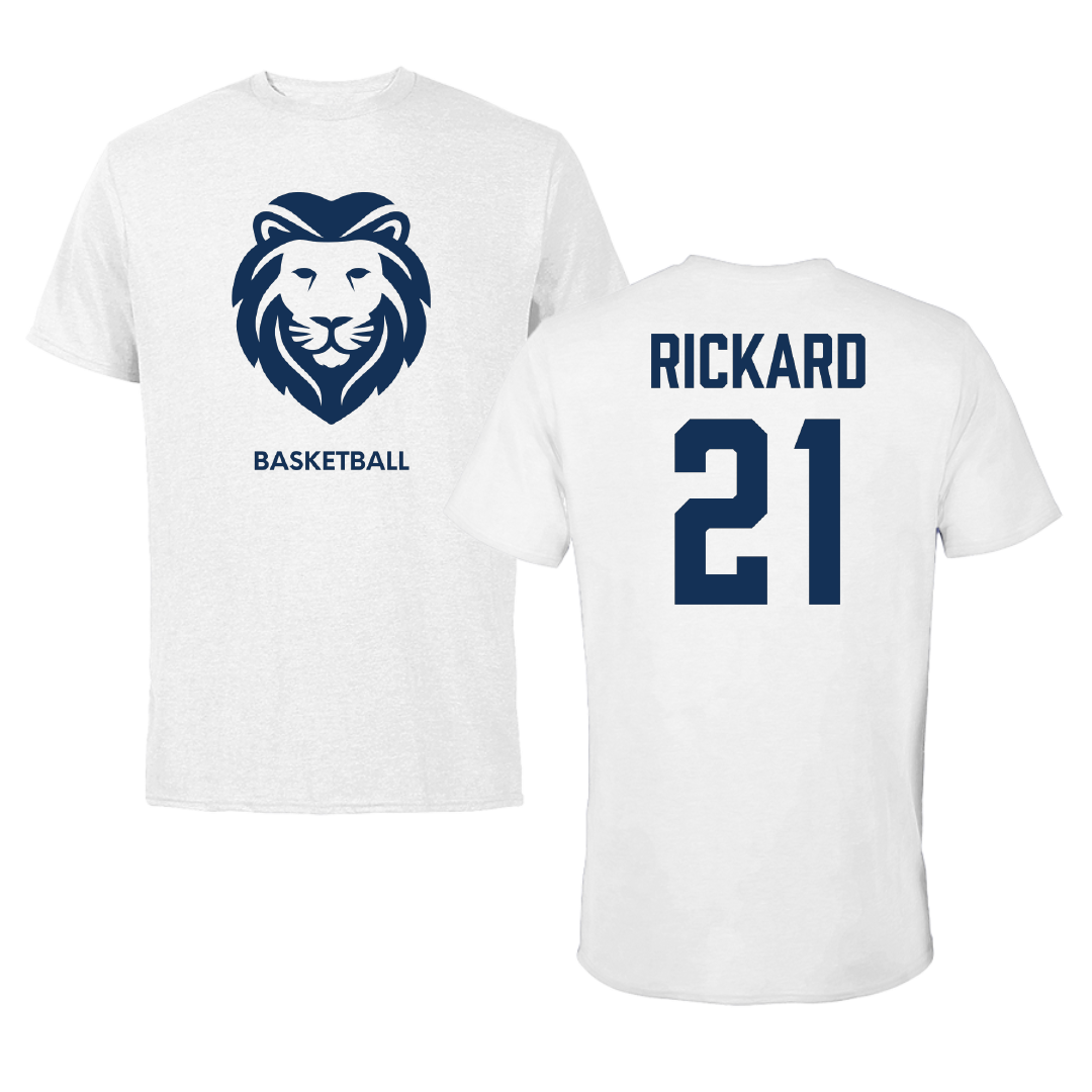 Wallace State Community College Basketball (W) White Tee - #21 Raegan Rickard