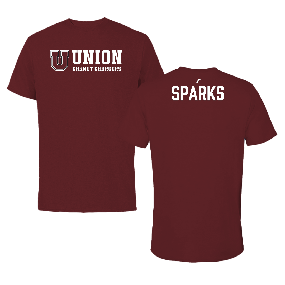 Union College TF and XC Maroon General Tee - Sam Sparks