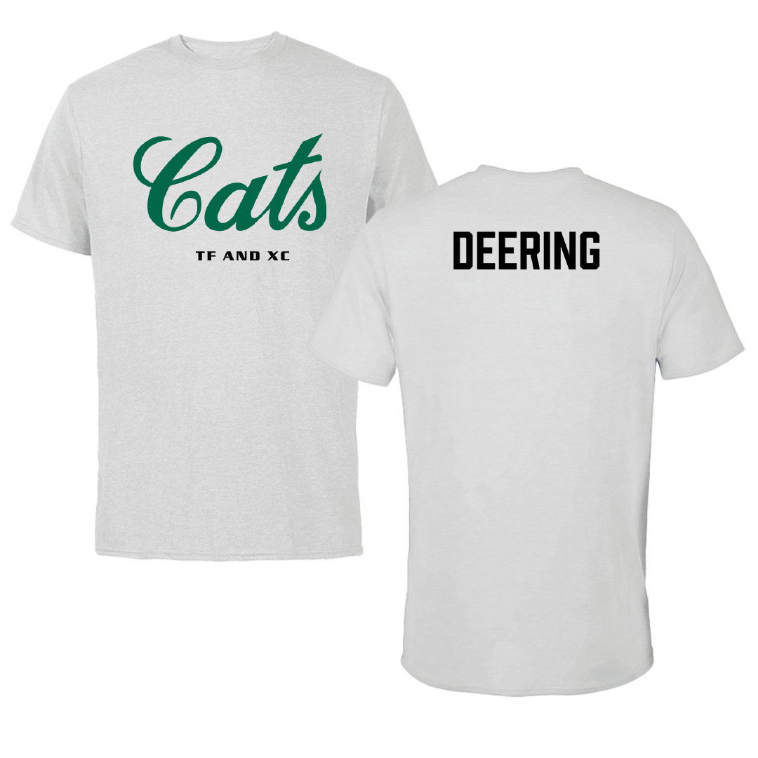 Northwest Missouri State University TF and XC Light Gray Cats Performance Tee - Bradley Deering