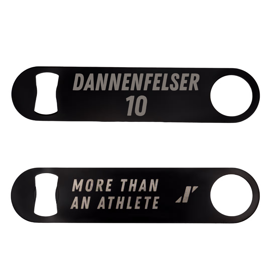 Lacrosse (W) Black Bottle Opener - #10 Christine Dannenfelser