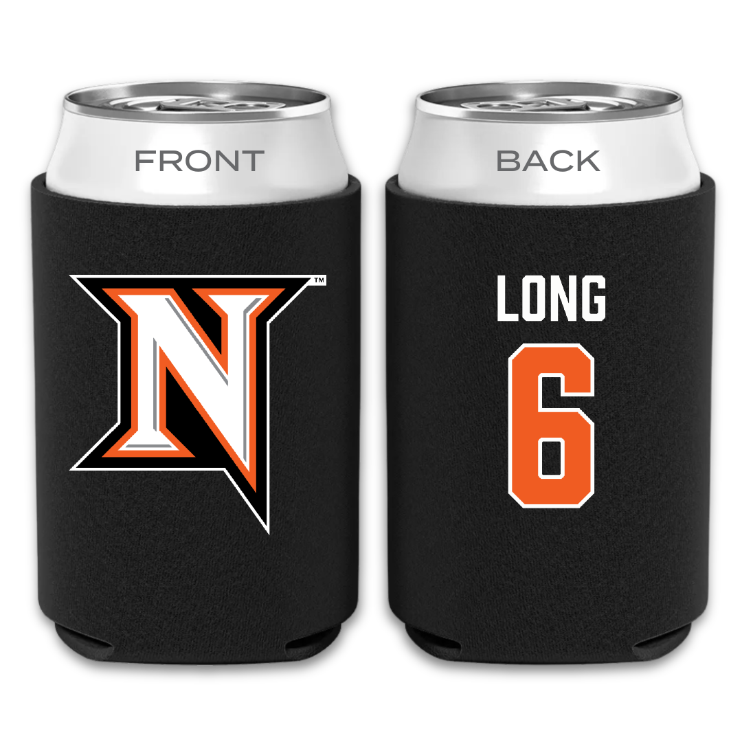 Northampton Community College Volleyball (M) Black Can Cooler - #6 Calvin Long