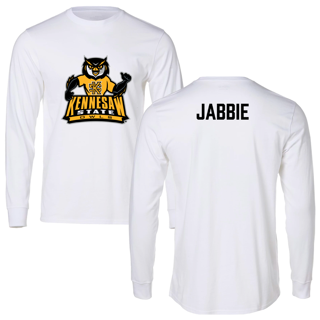 Kennesaw State University TF and XC White Long Sleeve - Aminah Jabbie