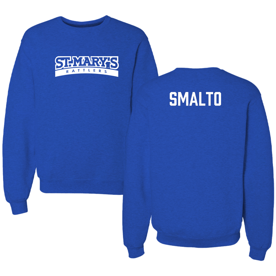 St. Mary's University (Texas) Tennis (M) Blue Crewneck - Florian Smalto