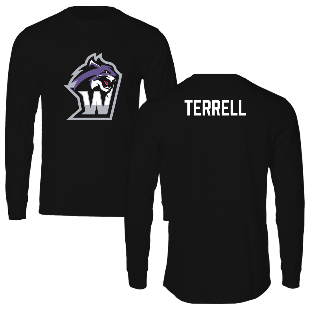 Wiley University TF and XC Black Long Sleeve - Javori Terrell